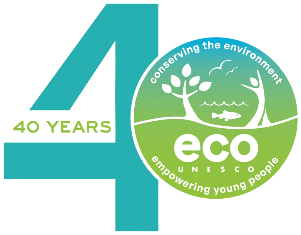 40th Logo ECO-UNESCO 40th Anniversary