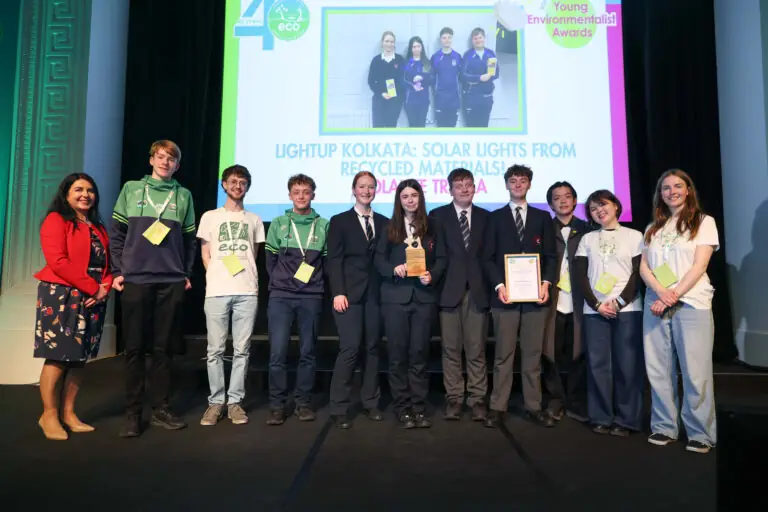 Cork, Local to Global SDG Award, LightUp Kolkata Solar Lights from Recycled Materials, Coláiste Treasa