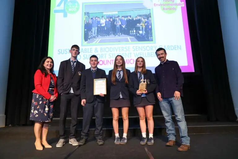 Cork, Senior ECO-Health & Wellbeing Award, Sustainable & biodiverse Sensory Garden to Support Student Wellbeing, Mount St Michael